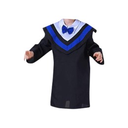 SKDA031 manufacture long-sleeved graduation gown, customized back strap, bow tie graduation gown, kindergarten primary school graduation gown, graduation gown supplier SKDA031 manufacture long-sleeved graduation gown, customized back strap, bow tie graduation gown, kindergarten primary school graduation gown, graduation gown supplier